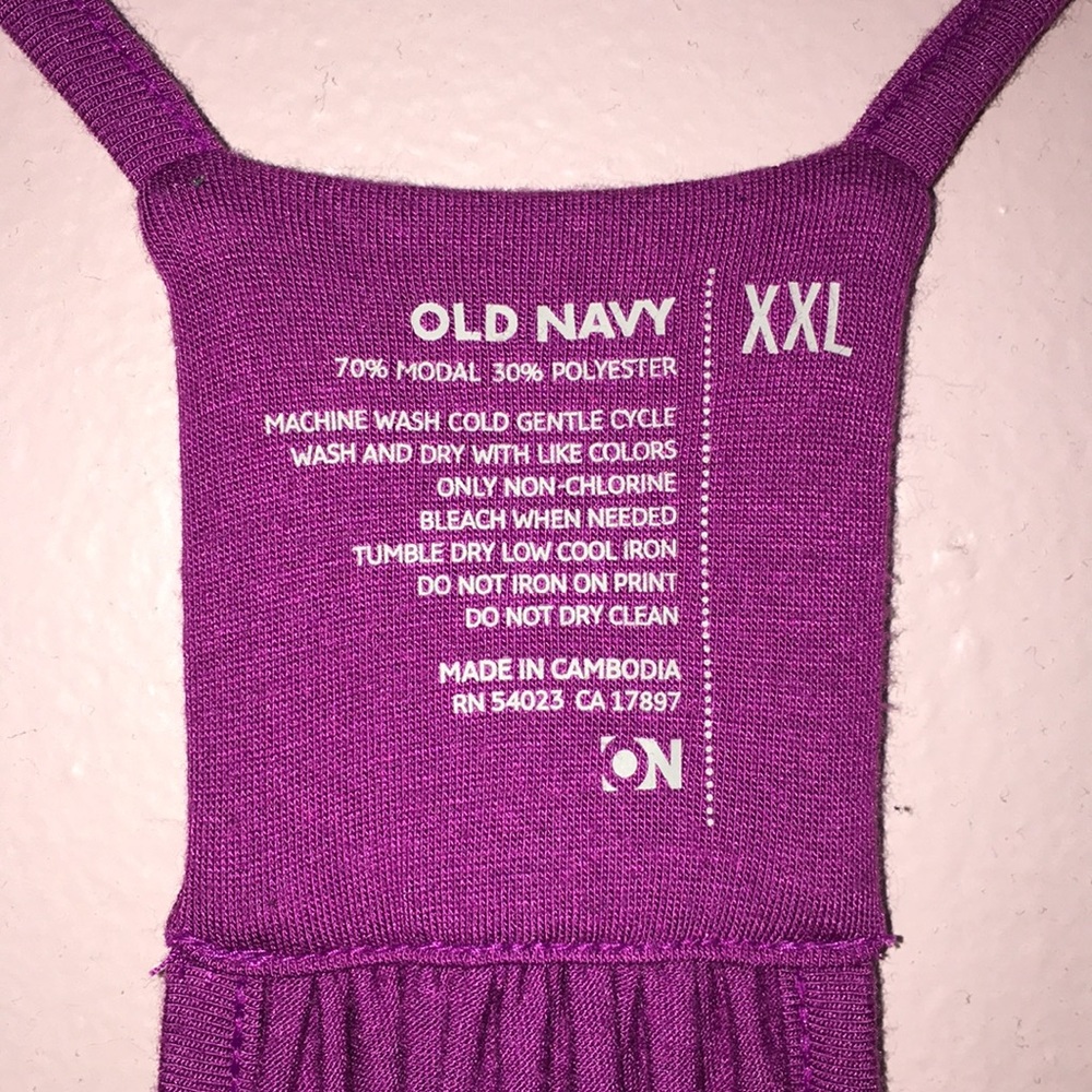 Racer Back Ruffle Tank Top - Picture 2 of 4